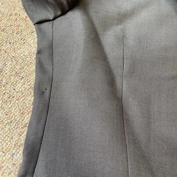 Calvin Klein Lord & Taylor Men's 44L Slim Fit Suit Blazer Jacket Gray 100% Wool - Picture 10 of 14